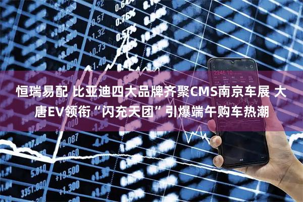 恒瑞易配 比亚迪四大品牌齐聚CMS南京车展 大唐EV领衔“闪充天团”引爆端午购车热潮